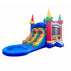 Dual20Lane20Rainbow20Combo20WET DRY 1746122728 Rainbow Combo with Dual Lane Slide (WET/DRY)
