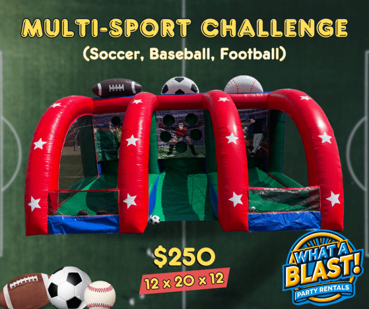 Multi-Sport Challenge (Soccer, Baseball, Football) Multi-Sport Challenge (Soccer, Baseball, Football)